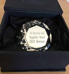 Picture showing the award